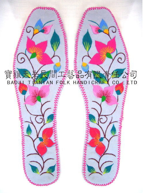 手工刺绣鞋垫图案大全