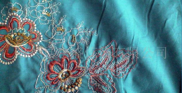 全球纺织网 棉布绣花 产品展示 绍兴县永盛炼染