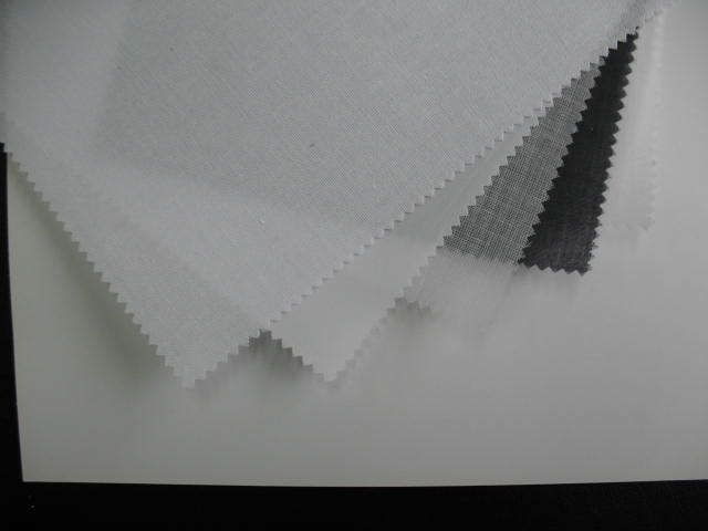 全球纺织网 平胶压光腰衬 树脂衬 领衬 产品展示